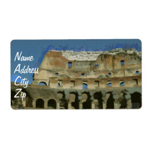 Etiqueta Pintura de Colosseum, Roma