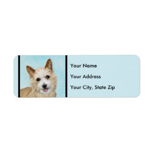 Etiqueta Pintura Portuguesa do Podengo Pequeno - Arte Origi