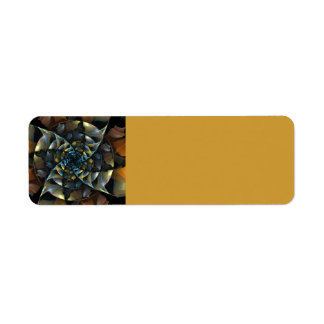 Etiqueta PinWheel Abstrato Art