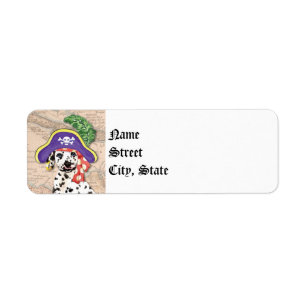 Etiqueta Pirata Dalmatian