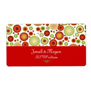 Etiqueta PixDezines Ornamentos de Natal Retro / Fundo DIY