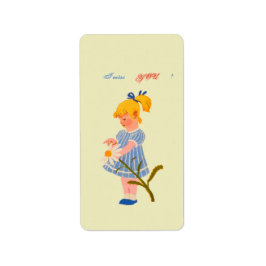 Etiqueta Placa de Férias Plana