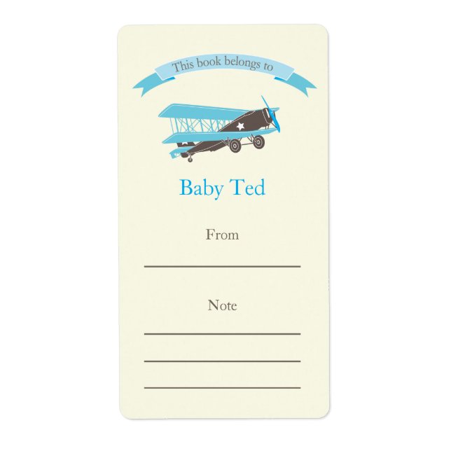 Etiqueta Placa de segurança azul (Frente)