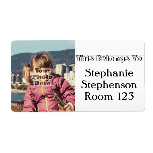 Etiqueta Placa de Seleção Personalizada de Nomes Personaliz (Frente)