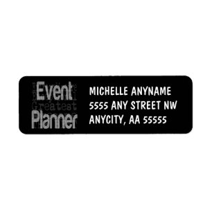Etiqueta Planejador de evento Extraordinaire