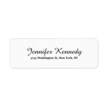 Planilha criativa de script clássico branco único