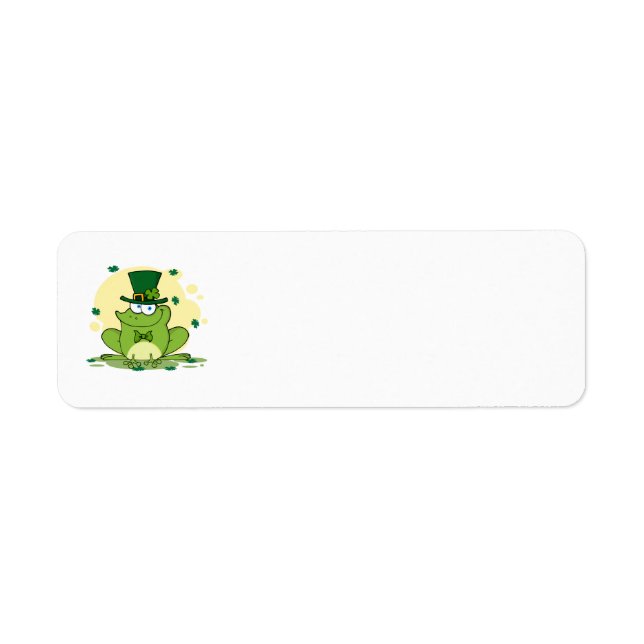 Etiqueta png_4678-Safe-Happy-Irish FROGGY SAPO Clovers (Frente)