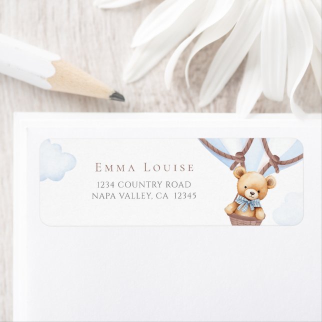 Etiqueta Podemos Esperar! Endereço do Balão de Ar Quente (Insitu)