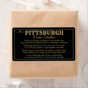 Etiqueta Poema Cookie Mesa Pittsburgh