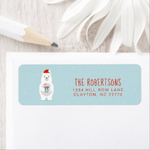 Etiqueta Polar Bear e Cacau Quente