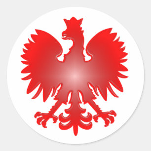Etiqueta polonesa de Eagle