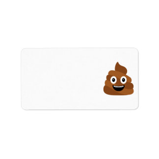 Etiqueta Poop Emoji
