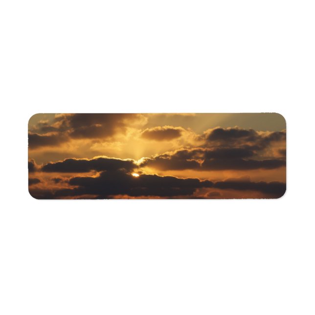 Etiqueta Pôr do sol (Frente)
