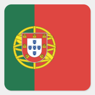 Etiqueta portuguesa da bandeira