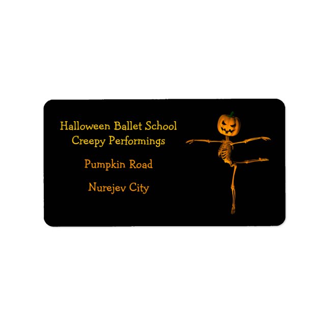 Etiqueta Posição do Balé Árabe (Frente)