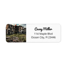 Postar Destruição Apocalíptica | Edifícios abandon