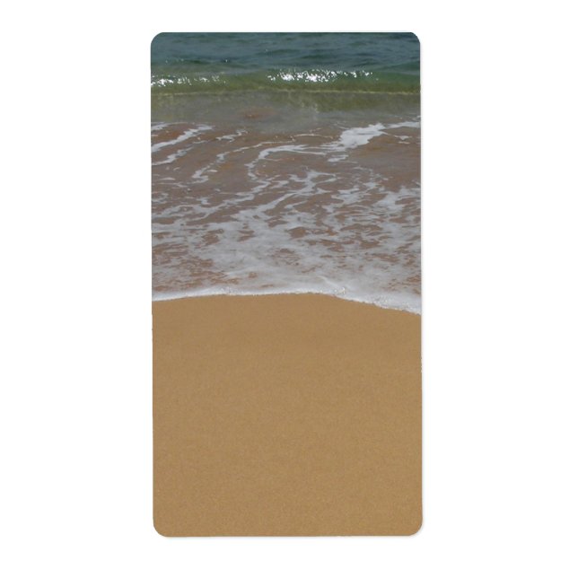Etiqueta praia de casamento (Frente)