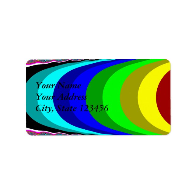 Etiqueta Precisamos de um arco-íris (Frente)