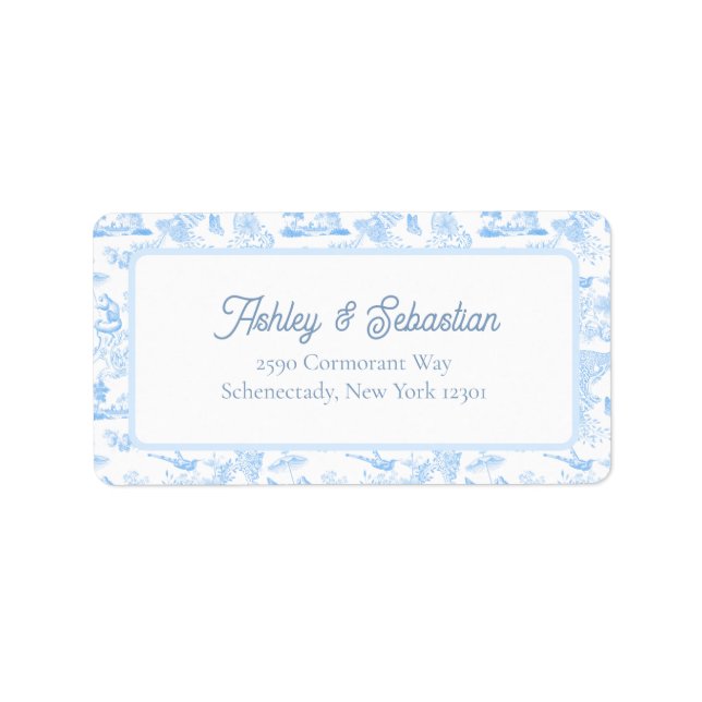 Etiqueta Preparppy Jungle Chinoiserie Toile (Frente)