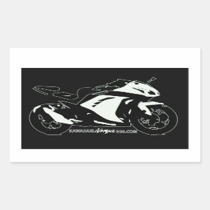 Etiqueta preto e branco do fórum de Ninja 300