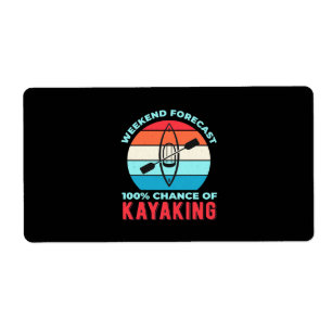 Etiqueta Previsão Do Fim De Semana 100 Chance De Kayaking