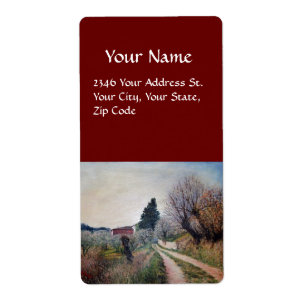 Etiqueta PRIMAVERA ANTERIOR EM VERNALESE/Paisagem Toscana