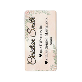Etiqueta 🌸 PRIMAVERA — “Jardim Etéreo” Endereço