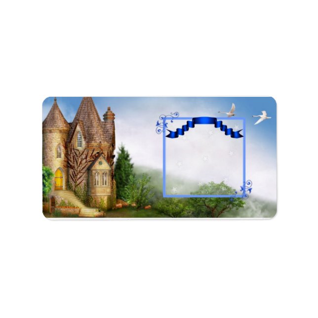 Etiqueta Princesa Castle Hershey Miniature Candy Wrapper (Frente)