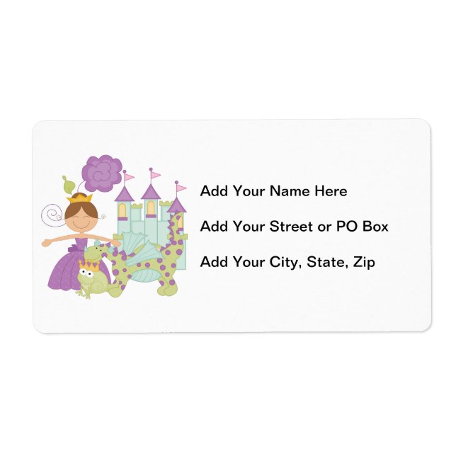 Etiqueta Princesa triguenha (Frente)