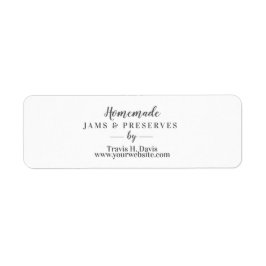 Etiqueta Professional Small Honey Business