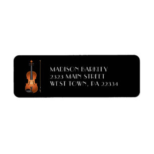 Etiqueta Professor de Música Viola Violin