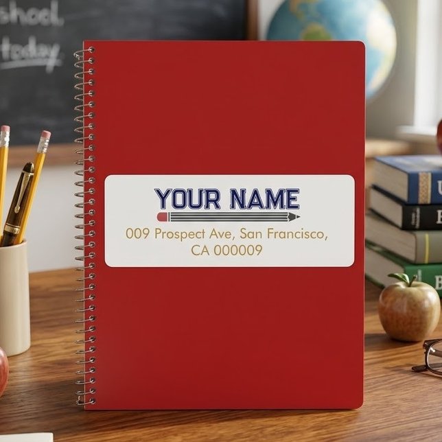 Etiqueta Professor Personalizado  (Criador carregado)