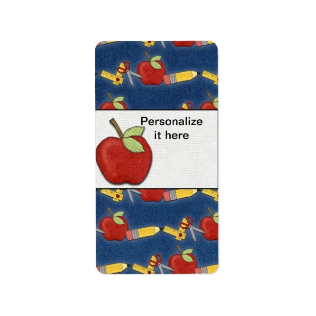 Etiqueta Professora Hershey Miniature Candy Wrapper Labs (Frente)