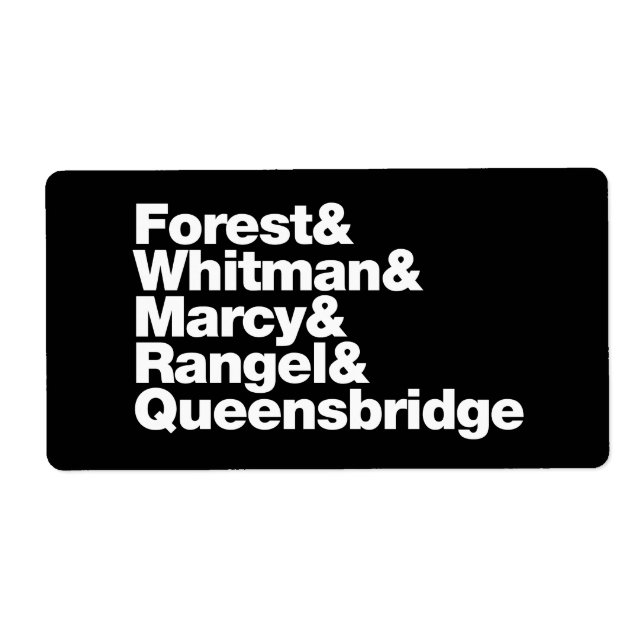 Etiqueta Projetos (Frente)