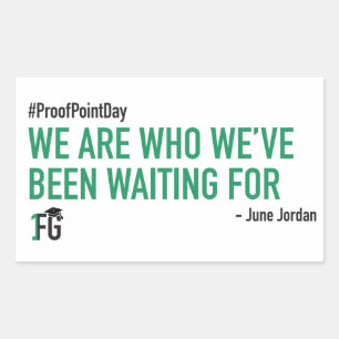 Etiqueta #ProofPointDay de June Jordan