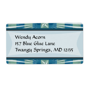 Etiqueta Propaganda retro