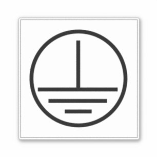 Etiqueta protetora do solo terrestre