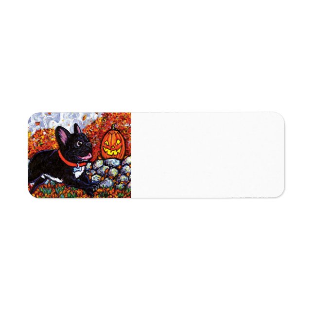 Etiqueta Pumpkin Chaser (Frente)
