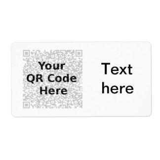Etiqueta QR personalizada