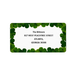 Etiqueta Quadro Elegante