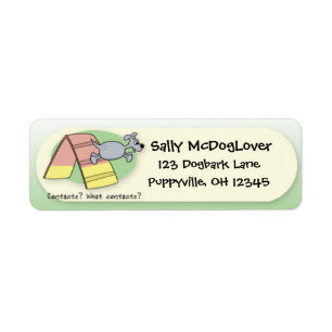 Etiqueta Que Contatos? Agilidade dos cães