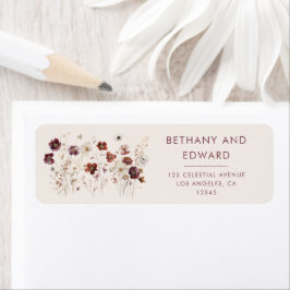 Etiqueta Queda de bege selvagem