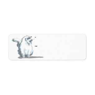 Etiqueta Ragdoll Cat Labels