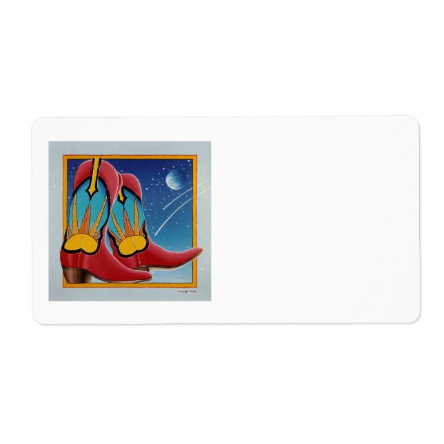 ETIQUETA - Raízes de Cowboy do Sunrise (Frente)