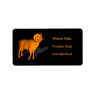 Etiqueta Ram Laranja