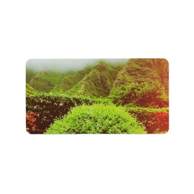 Etiqueta Ranch Kualoa (Frente)