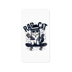 Etiqueta Rap Cat Harmony