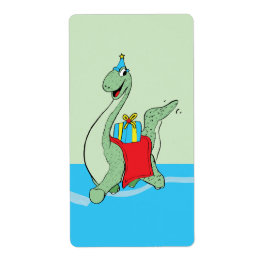 Etiqueta Rapaz, Dinossauro de Aniversário