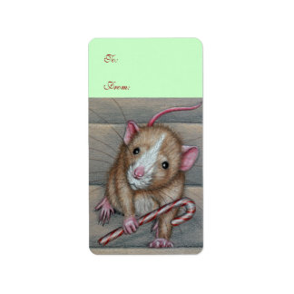 Etiqueta Rat To From Gift