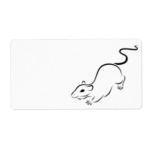 Etiqueta Rato da tinta